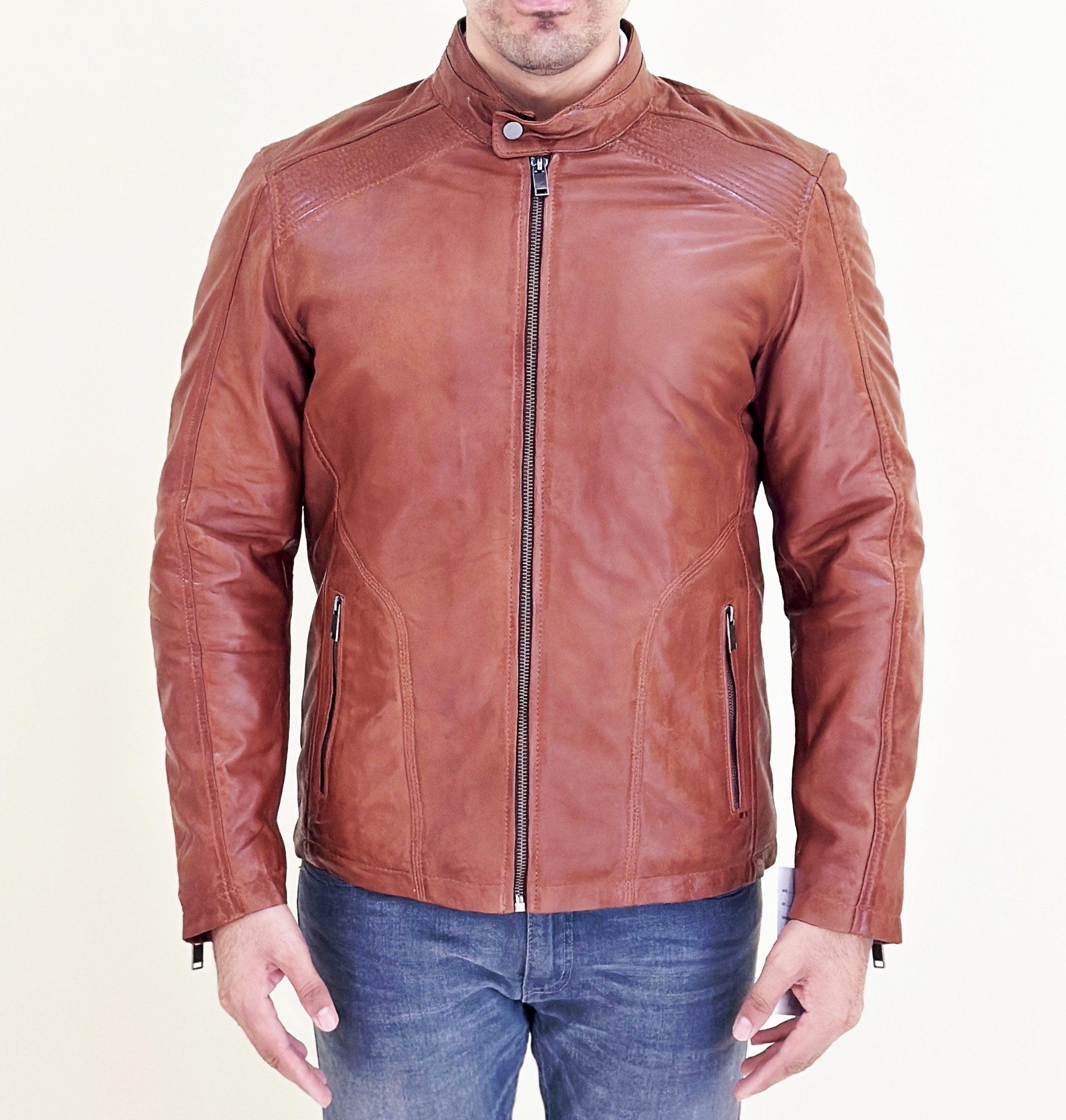 Asos Brand Bomber Jacket With Ma1 Pocket In Light Brown, $49 | Asos |  Lookastic